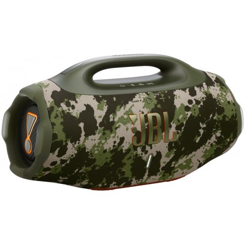 Портативная акустика JBL Boombox 4 (JBLBOOMBOX4SQUADEP) Squad купить в Украине: Киев, Днепр, Харьков, Одесса  | Низкая цена, отзывы, характеристики от TELEMART фото