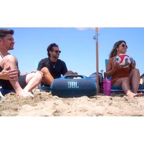 Портативная акустика JBL Boombox 4 (JBLBOOMBOX4SQUADEP) Squad купить в Украине: Киев, Днепр, Харьков, Одесса  | Низкая цена, отзывы, характеристики от TELEMART фото