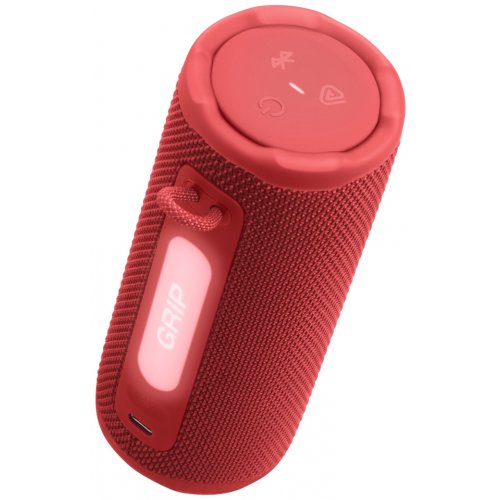Портативная акустика JBL Grip (JBLGRIPRED) Red купить в Украине: Киев, Днепр, Харьков, Одесса  | Низкая цена, отзывы, характеристики от TELEMART фото