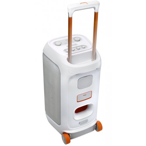 Портативная акустика JBL PartyBox Stage 320 (JBLPBSTAGE320SWEP) White купить в Украине: Киев, Днепр, Харьков, Одесса  | Низкая цена, отзывы, характеристики от TELEMART фото
