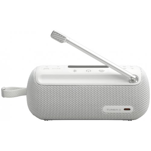 Портативная акустика JBL Tuner 3 (JBLTUNER3WHT) White купить в Украине: Киев, Днепр, Харьков, Одесса  | Низкая цена, отзывы, характеристики от TELEMART фото