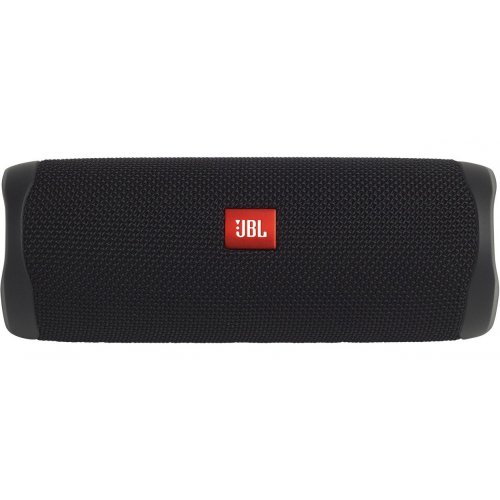 Портативна акустика JBL Flip 5 (JBLFLIP5BLKEU) Black купити в Україні: Київ, Львів, Хмельницький, Тернопіль, Івано-Франківськ | Низька ціна, відгуки, характеристики від TELEMART фото