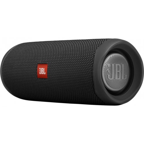 Портативна акустика JBL Flip 5 (JBLFLIP5BLKEU) Black купити в Україні: Київ, Львів, Хмельницький, Тернопіль, Івано-Франківськ | Низька ціна, відгуки, характеристики від TELEMART фото