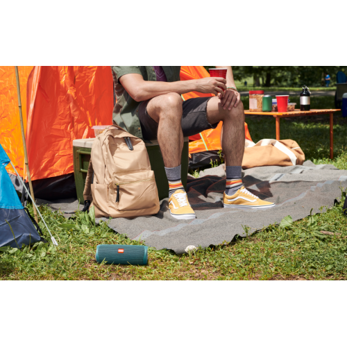 Портативна акустика JBL Flip 5 (JBLFLIP5BLKEU) Black купити в Україні: Київ, Львів, Хмельницький, Тернопіль, Івано-Франківськ | Низька ціна, відгуки, характеристики від TELEMART фото