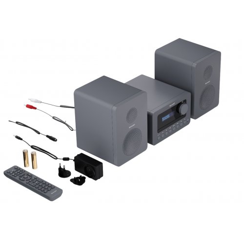 Акустична система Sharp XL-B514 Grey купити в Україні: Київ, Львів, Хмельницький, Тернопіль, Івано-Франківськ | Низька ціна, відгуки, характеристики від TELEMART фото