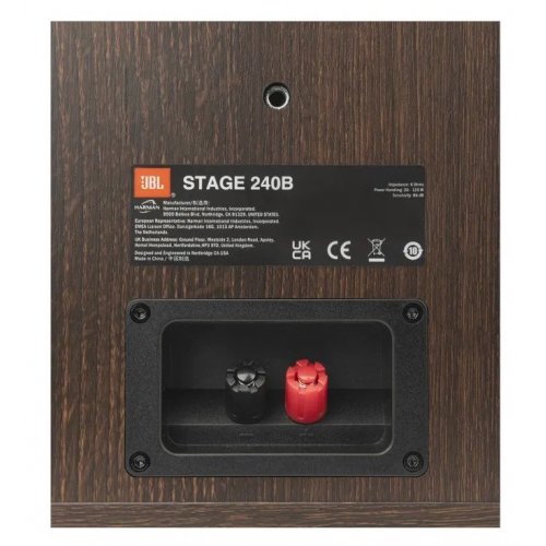 Акустическая система JBL Stage 240B (JBL240BBLK) Black купить в Украине: Киев, Днепр, Харьков, Одесса  | Низкая цена, отзывы, характеристики от TELEMART фото