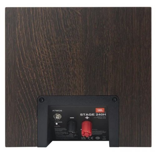 Акустическая система JBL Stage 240H (JBL240HBLK) Black купить в Украине: Киев, Днепр, Харьков, Одесса  | Низкая цена, отзывы, характеристики от TELEMART фото