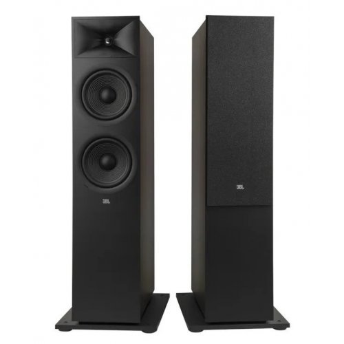 Акустическая система JBL Stage 280F (JBL280FBLK) Black купить в Украине: Киев, Днепр, Харьков, Одесса  | Низкая цена, отзывы, характеристики от TELEMART фото