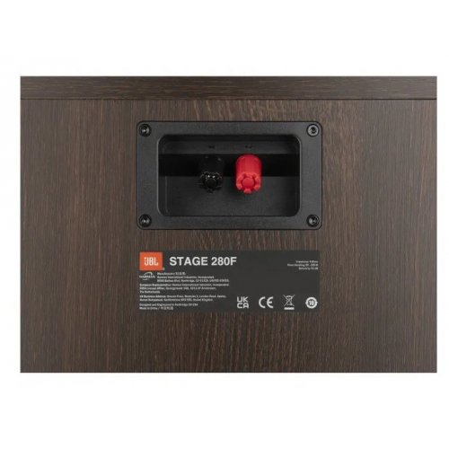 Акустическая система JBL Stage 280F (JBL280FBLK) Black купить в Украине: Киев, Днепр, Харьков, Одесса  | Низкая цена, отзывы, характеристики от TELEMART фото