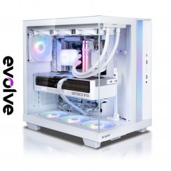 Комп'ютер EVOLVE GamePart Total:White Pro (EVGP-BQR980X3DN507-D532S1TWH) White / AMD Ryzen 7 9800X3D (4.7–5.2 ГГц), 8 ядер / NVIDIA GeForce RTX 5070 / 32 ГБ (DDR5) / 1024 ГБ (SSD)