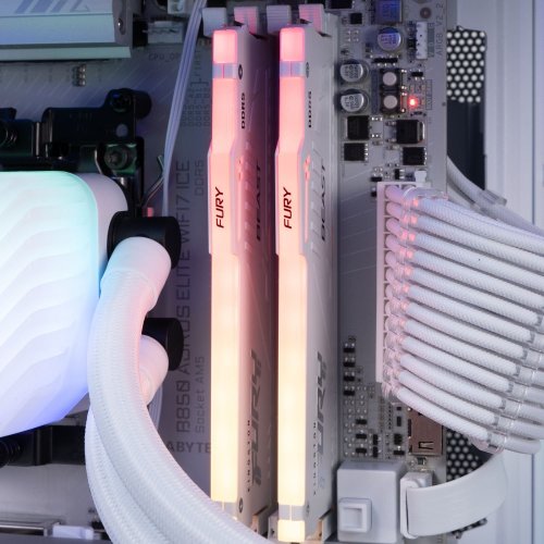 Компьютер EVOLVE GamePart Total:White Pro (EVGP-BQR980X3DN507-D532S1TWH) White купить в Украине: Киев, Днепр, Харьков, Одесса  | Низкая цена, отзывы, характеристики от TELEMART фото