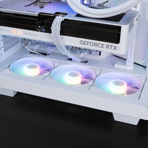 Компьютер EVOLVE GamePart Total:White Pro (EVGP-BQR980X3DN507-D532S1TWH) White купить в Украине: Киев, Днепр, Харьков, Одесса  | Низкая цена, отзывы, характеристики от TELEMART фото