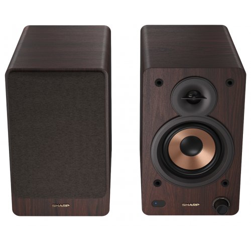 Акустична система Sharp CP-SS30 Brown купити в Україні: Київ, Львів, Хмельницький, Тернопіль, Івано-Франківськ | Низька ціна, відгуки, характеристики від TELEMART фото