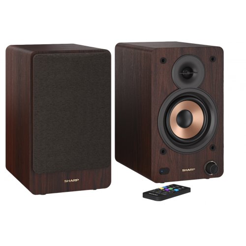 Акустична система Sharp CP-SS30 Brown купити в Україні: Київ, Львів, Хмельницький, Тернопіль, Івано-Франківськ | Низька ціна, відгуки, характеристики від TELEMART фото