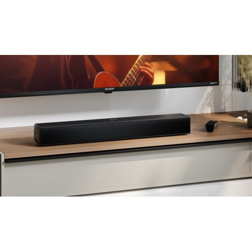 Саундбар Sharp HT-SB121 Black купити в Україні: Київ, Львів, Хмельницький, Тернопіль, Івано-Франківськ | Низька ціна, відгуки, характеристики від TELEMART фото