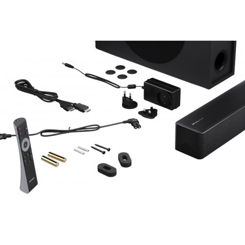 Саундбар Sharp HT-SBW310 Black купити в Україні: Київ, Львів, Хмельницький, Тернопіль, Івано-Франківськ | Низька ціна, відгуки, характеристики від TELEMART фото