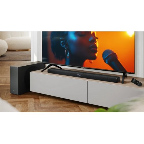 Саундбар Sharp HT-SBW320 Black купити в Україні: Київ, Львів, Хмельницький, Тернопіль, Івано-Франківськ | Низька ціна, відгуки, характеристики від TELEMART фото