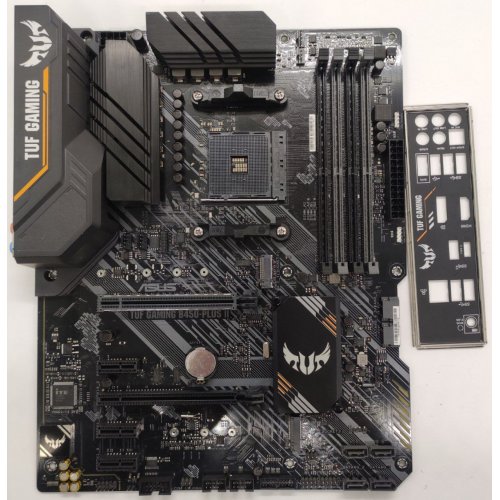 Материнская плата Asus TUF GAMING B450-PLUS II (sAM4, AMD B450) (Восстановлено продавцом, 849308) купить в Украине: Киев, Днепр, Харьков, Одесса  | Проверка совместимости, низкая цена, отзывы, характеристики от TELEMART фото