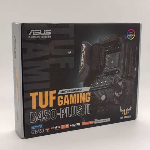 Материнская плата Asus TUF GAMING B450-PLUS II (sAM4, AMD B450) (Восстановлено продавцом, 849308) купить в Украине: Киев, Днепр, Харьков, Одесса  | Проверка совместимости, низкая цена, отзывы, характеристики от TELEMART фото