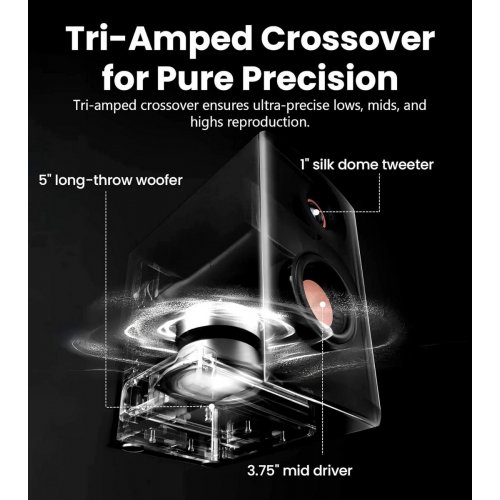 Акустическая система Edifier MR5 White купить в Украине: Киев, Днепр, Харьков, Одесса  | Низкая цена, отзывы, характеристики от TELEMART фото