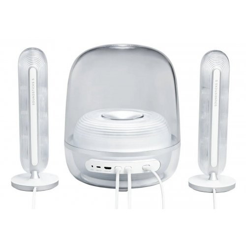 Акустична система Harman/Kardon SoundStik 5 (HKSOUNDSTK5WEP) White купити в Україні: Київ, Львів, Хмельницький, Тернопіль, Івано-Франківськ | Низька ціна, відгуки, характеристики від TELEMART фото
