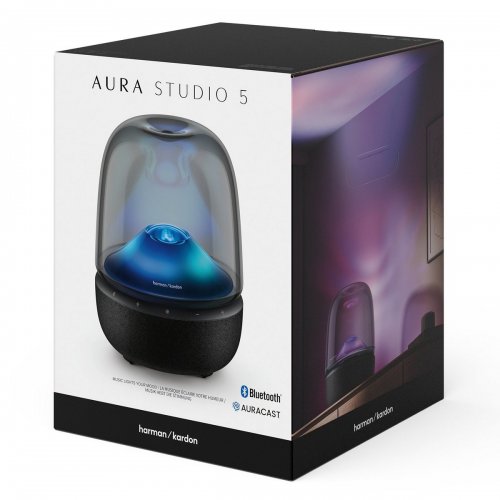 Акустична система Harman/Kardon Aura Studio 5 (HKAURAS5BLKEP) Black купити в Україні: Київ, Львів, Хмельницький, Тернопіль, Івано-Франківськ | Низька ціна, відгуки, характеристики від TELEMART фото