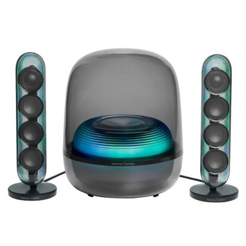 Акустична система Harman/Kardon SoundStik 5 (HKSOUNDSTK5BEP) Black купити в Україні: Київ, Львів, Хмельницький, Тернопіль, Івано-Франківськ | Низька ціна, відгуки, характеристики від TELEMART фото