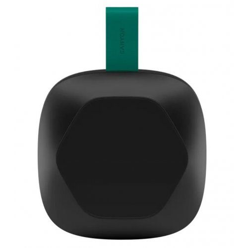 Портативна акустика Canyon Hexagon 10 (CNE-CBTSP10BG) Black/Green купити в Україні: Київ, Львів, Хмельницький, Тернопіль, Івано-Франківськ | Низька ціна, відгуки, характеристики від TELEMART фото