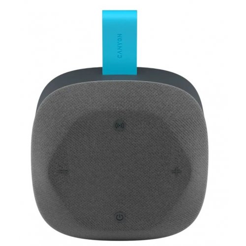 Портативна акустика Canyon Hexagon 10 (CNE-CBTSP10GB) Grey/Blue купити в Україні: Київ, Львів, Хмельницький, Тернопіль, Івано-Франківськ | Низька ціна, відгуки, характеристики від TELEMART фото