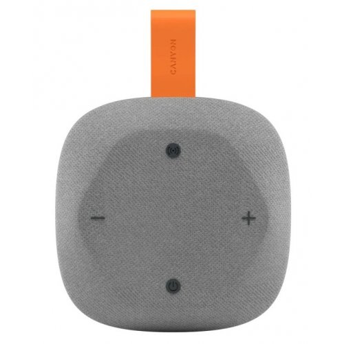 Портативна акустика Canyon Hexagon 10 (CNE-CBTSP10GO) Grey/Orange купити в Україні: Київ, Львів, Хмельницький, Тернопіль, Івано-Франківськ | Низька ціна, відгуки, характеристики від TELEMART фото