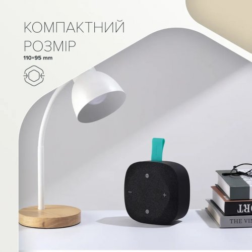 Портативна акустика Canyon Hexagon 10 (CNE-CBTSP10GO) Grey/Orange купити в Україні: Київ, Львів, Хмельницький, Тернопіль, Івано-Франківськ | Низька ціна, відгуки, характеристики від TELEMART фото