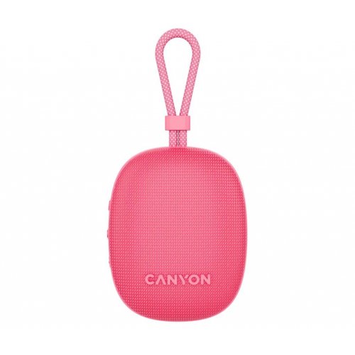 Портативна акустика Canyon OnMove 12 (CNE-CBTSP12PK) Pink купити в Україні: Київ, Львів, Хмельницький, Тернопіль, Івано-Франківськ | Низька ціна, відгуки, характеристики від TELEMART фото