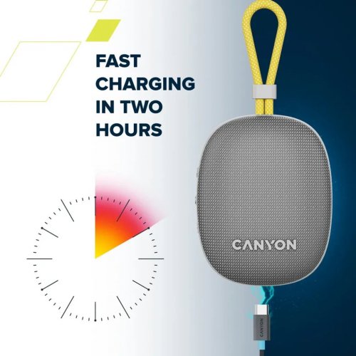 Портативна акустика Canyon OnMove 12 (CNE-CBTSP12PK) Pink купити в Україні: Київ, Львів, Хмельницький, Тернопіль, Івано-Франківськ | Низька ціна, відгуки, характеристики від TELEMART фото