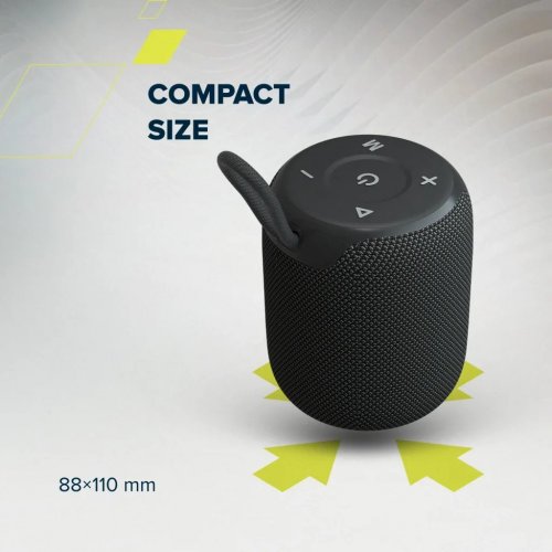 Портативная акустика Canyon OnMove 9 (CNE-CBTSP9) Black купить в Украине: Киев, Днепр, Харьков, Одесса  | Низкая цена, отзывы, характеристики от TELEMART фото