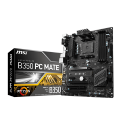 Материнська плата MSI B350 PC MATE (sAM4, AMD B350) (Відновлено продавцем, 849358)