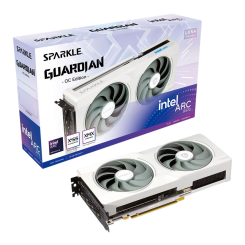 Уценка видеокарта SPARKLE Intel Arc B570 GUARDIAN Luna OC 10240MB (SB570GW-10GOC) (Вскрытая упаковка, 849359)