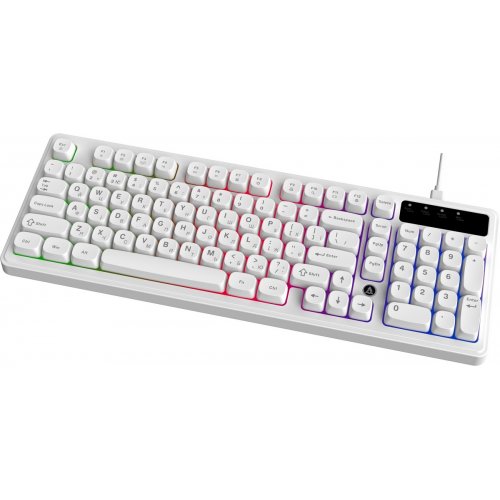 Клавиатура Ajazz AF98 (AF98-W) White купить в Украине: Киев, Днепр, Харьков, Одесса  | Низкая цена, отзывы, характеристики от TELEMART фото