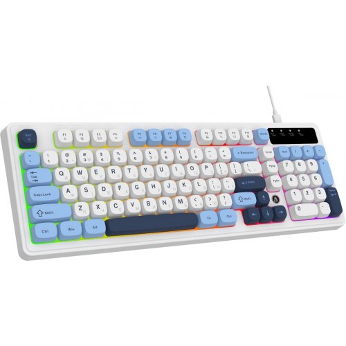Клавиатура Ajazz AF98 (AF98-GB) White/Blue купить в Украине: Киев, Днепр, Харьков, Одесса  | Низкая цена, отзывы, характеристики от TELEMART фото