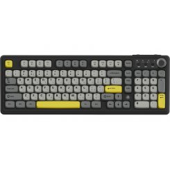 Клавіатура Ajazz AF98 Plus RGB Wireless (AF98-PLUS-BGY) Black/Gray/Yellow
