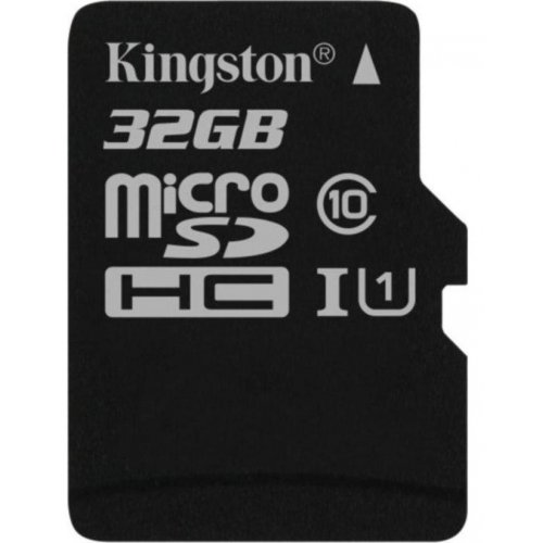 

Kingston microSDHC 32GB Class 10 UHS-I (без адаптера) (SDCS/32GBSP)
