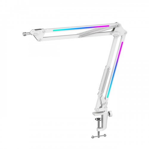 Стойка-пантограф Fifine BM38 RGB White купить в Украине: Киев, Днепр, Харьков, Одесса  | Низкая цена, отзывы, характеристики от TELEMART фото