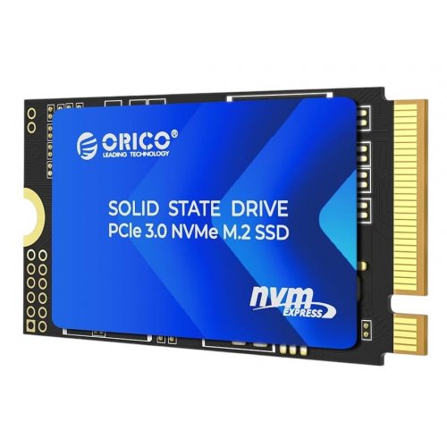SSD-диск ORICO J10 3D NAND 1TB M.2 (2242 PCI-E) NVMe x4 (ORICO-J10-2242-1TB-BL-BP) купить в Украине: Киев, Днепр, Харьков, Одесса  | Проверка совместимости, низкая цена, отзывы, характеристики от TELEMART фото