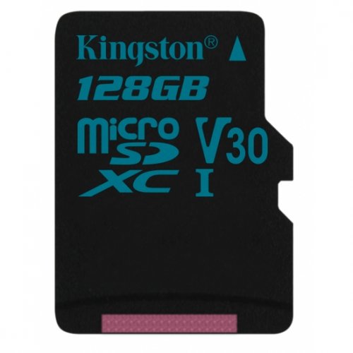 

Kingston microSDXC 128GB Class 10 UHS-I (без адаптера) (SDCG2/128GBSP)