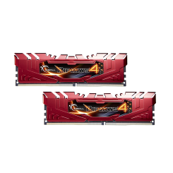 Озу G.Skill DDR4 16GB (2x8GB) 2666Mhz Ripjaws 4 Red (F4-2666C15D-16GRR) (Восстановлено продавцом, 849565)