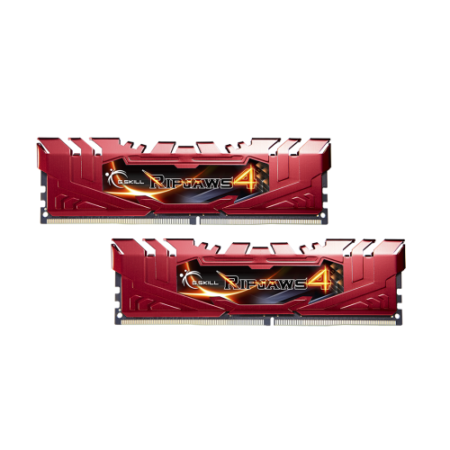 Озп G.Skill DDR4 16GB (2x8GB) 2666Mhz Ripjaws 4 Red (F4-2666C15D-16GRR) (Відновлено продавцем, 849565) купити в Україні: Київ, Львів, Хмельницький, Тернопіль, Івано-Франківськ | Перевірка сумісності, низька ціна, відгуки, характеристики від TELEMART фото