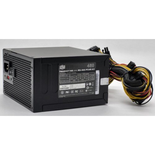 Блок питания Cooler Master 460W (RS-460-PCAP-A3) (Восстановлено продавцом, 849589) купить в Украине: Киев, Днепр, Харьков, Одесса  | Проверка совместимости, низкая цена, отзывы, характеристики от TELEMART фото