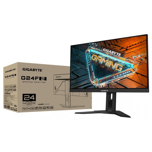 Монітор Gigabyte 23.8" G24F 2 Gaming Black (Відновлено продавцем, 849605) купити в Україні: Київ, Львів, Хмельницький, Тернопіль, Івано-Франківськ | Низька ціна, відгуки, характеристики від TELEMART фото