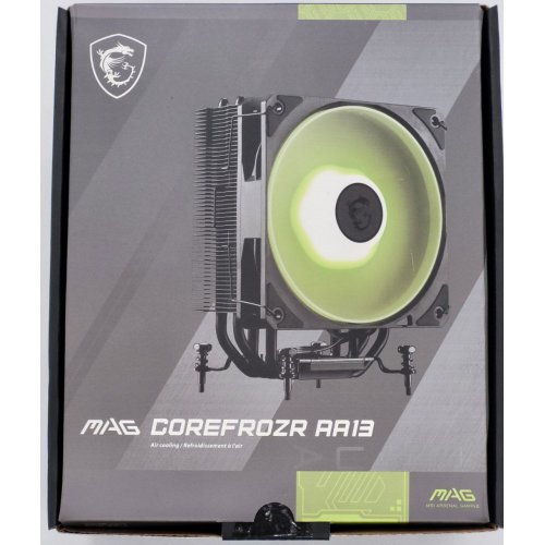 Кулер MSI MAG COREFROZR AA13 Black (Восстановлено продавцом, 849635) купить в Украине: Киев, Днепр, Харьков, Одесса  | Проверка совместимости, низкая цена, отзывы, характеристики от TELEMART фото