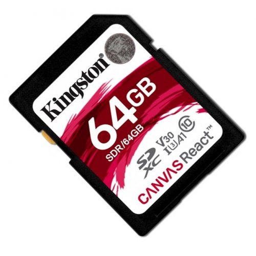 Купить Карта памяти Kingston SDXC 64GB Class 10 UHS-I (без адаптера) (SDR/64GB) - цена в Харькове, Киеве, Днепре, Одессе
в интернет-магазине Telemart фото
