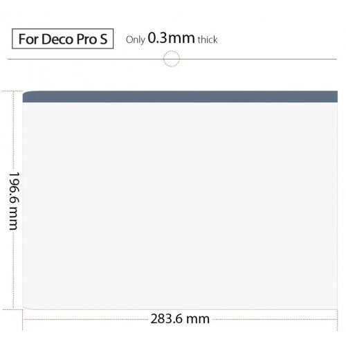 Захисна плівка для графічного планшета XP-Pen for Deco Pro S (AC85) купити в Україні: Київ, Львів, Хмельницький, Тернопіль, Івано-Франківськ | Низька ціна, відгуки, характеристики від TELEMART фото